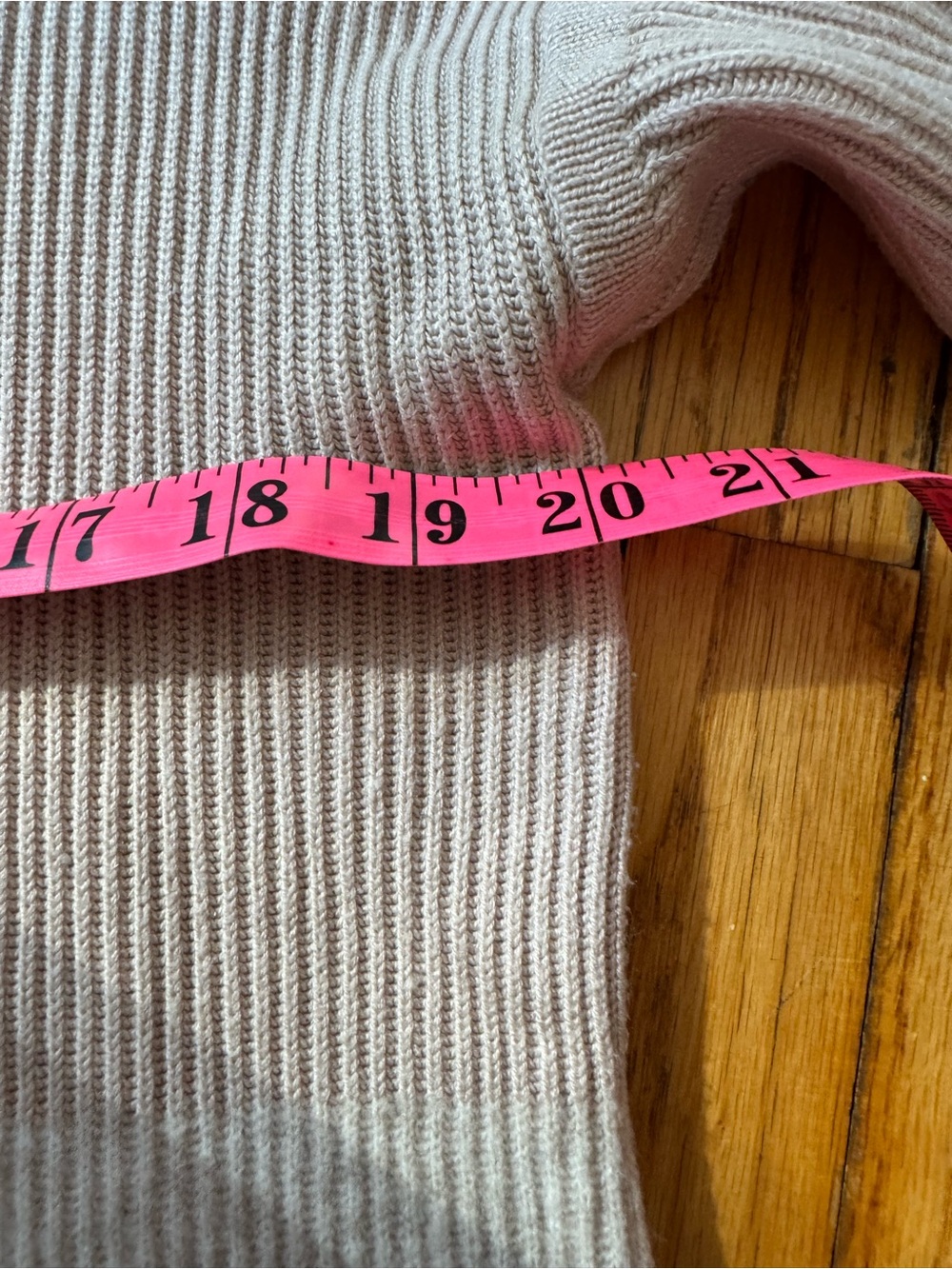 Lululemon Cream Ribbed Crewneck cashmere mix dress size 8 - Picture 10 of 12